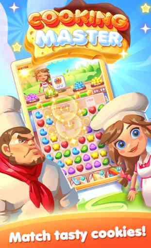 Cookie Chef - 3 match puzzle crush mania game 4