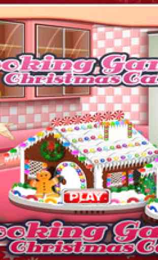Cooking Games：Christmas Cake Hous 1