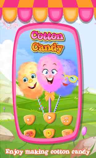 Cotton Candy - Mama Cooking making game for Girls 1