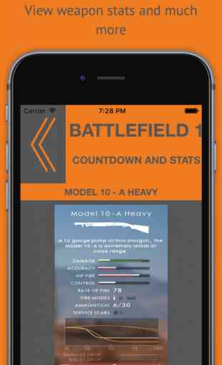 Countdown and Stats Battlefield 1 Edition 3