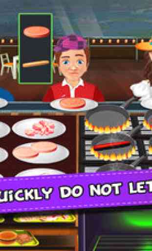 Crazy Chef Kitchen Fever Cooking Games 2