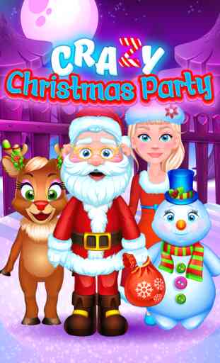 Crazy Christmas Party - Kids Dressup & Salon Games 4