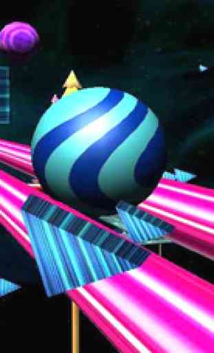 Crazy Rolling Ball. Red Bouncing Pop Ball In Sky Adventure 1