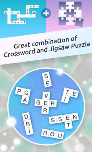 Crossword Jigsaw - Word Search and Brain Puzzle with Friends 1