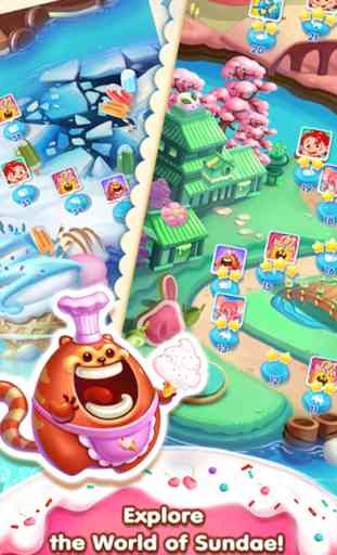 Crush Cookie - 3 match splash puzzle games 4