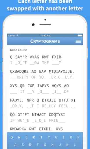Cryptogram · Cryptoquote Game 2