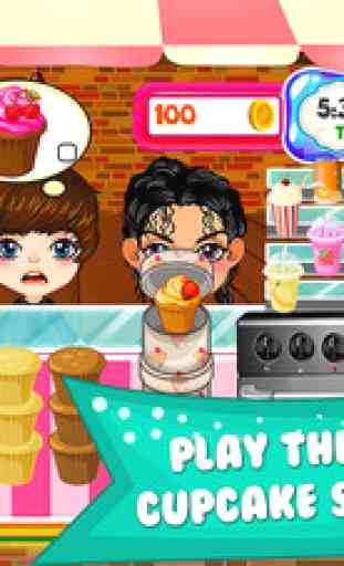Cupcake Dessert Pastry Bakery Maker Dash - candy food cooking game! 1