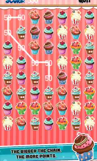 Cupcakes Match Mania - Cake Connect FREE 2