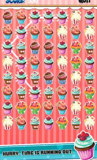 Cupcakes Match Mania - Cake Connect FREE 3
