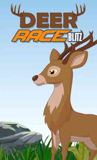 Deer Race Blitz: Escape the Hunter Pro 3