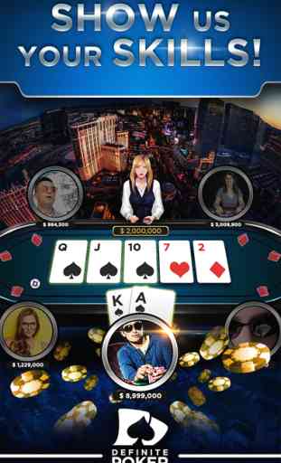 Definite Poker™ - Live Texas Holdem Poker Game 1