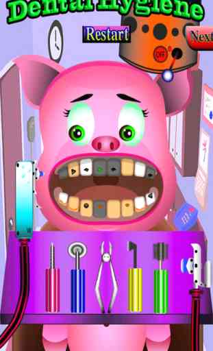 Dental Hygiene In oral Cavity Pigs Pop Games 2