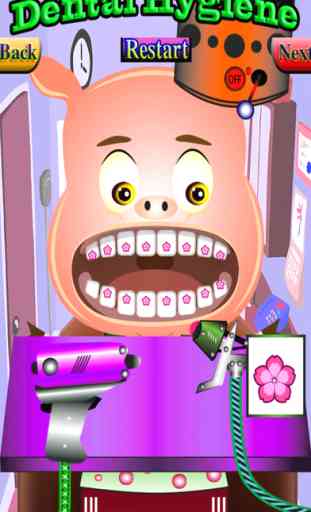 Dental Hygiene In oral Cavity Pigs Pop Games 3