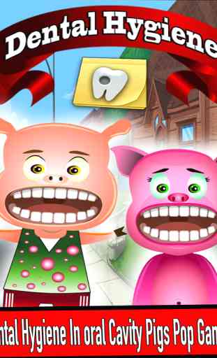 Dental Hygiene In oral Cavity Pigs Pop Games 4
