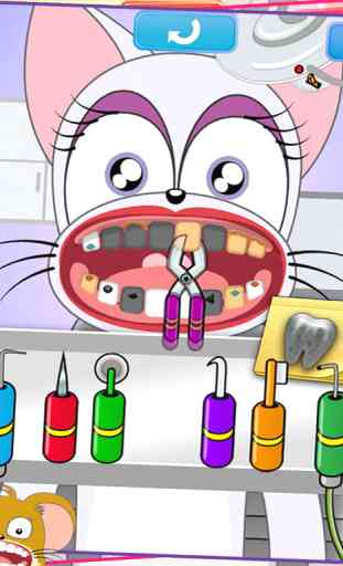 Dentist Game for Cat Tom and Jerry Edition 3