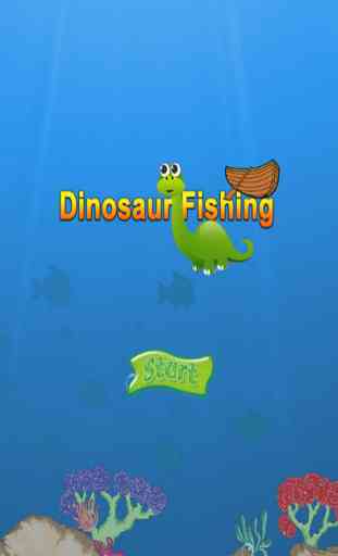Dinosaur Fishing Free Games - Crazy Catch Big Fish Deep Sea 1
