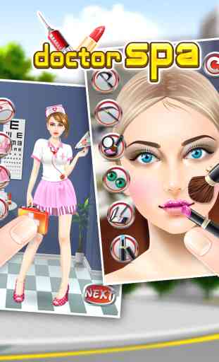 Doctor Spa Makeup - girls games 2