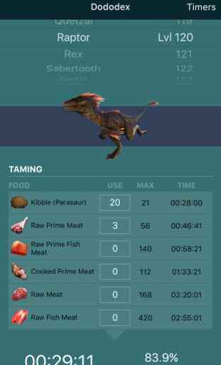 Dododex Taming Calculator for Ark Survival Evolved 1