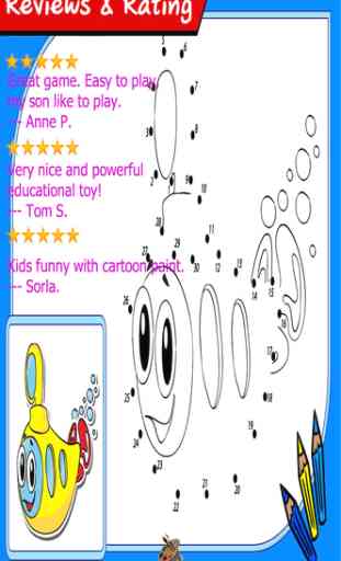 Dot to Dot finger paint : Kids funny with animals, cartoon and vehicle Baby Tools games for Preschool learning paint 4