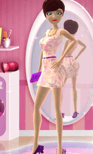 Dress Up and Hair Salon Game for Girls: Teen Girl Fashion Makeover Games 1