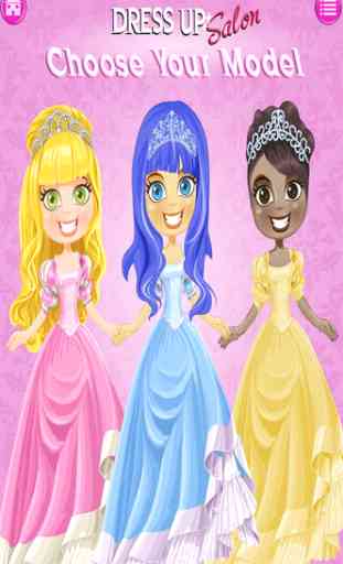 Dress Up Beauty Salon For Girls - Fashion Model and Makeover Fun with Wedding, Make Up & Princess - FREE Game 2