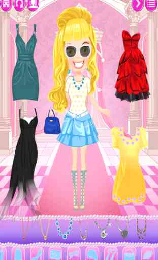 Dress Up Beauty Salon For Girls - Fashion Model and Makeover Fun with Wedding, Make Up & Princess - FREE Game 4