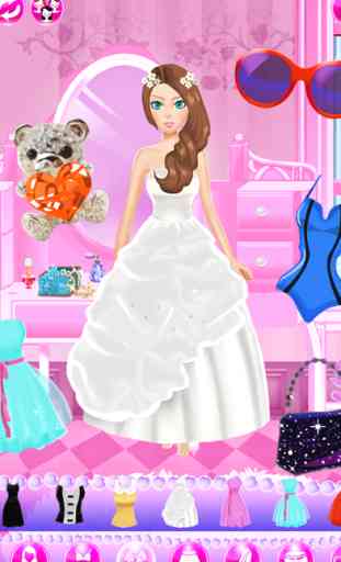 Dress Up Games for Girls & Kids Free - Fun Beauty Salon with fashion, makeover, make up, wedding & princess 3
