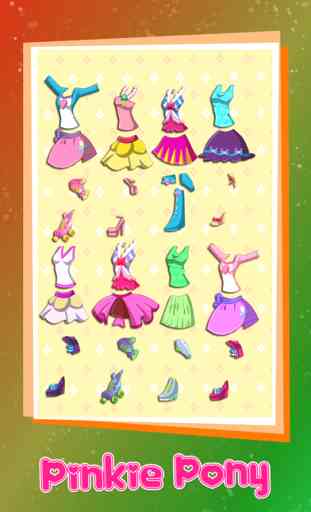 Dress-Up Pinkie Girl Game - Princess Pie My Little Pony Equestria Girls edition 3