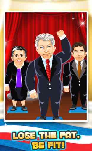 Election Fat to Fit Gym - fun run jump-ing on 2016 games with Bernie, the Donald Trump & Clinton! 4