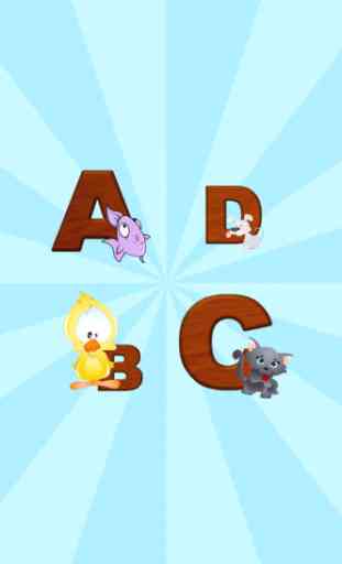 English Alphabet Match Game for Toddlers, Kids, Preschool and Kindergarten children! The free alphabet app with spelling and phonics optimized for play & learn. 1