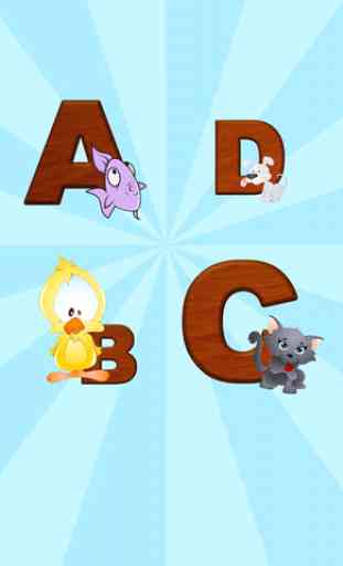 English Alphabet Match Game for Toddlers, Kids, Preschool and Kindergarten children! The free alphabet app with spelling and phonics optimized for play & learn. 4
