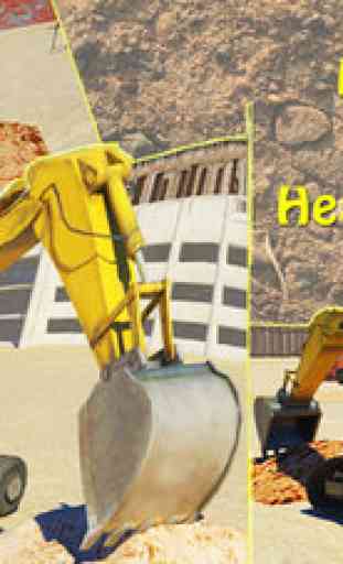 Excavator Simulator 3D - Drive Heavy Construction Crane A real parking simulation game 1