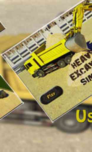 Excavator Simulator 3D - Drive Heavy Construction Crane A real parking simulation game 3