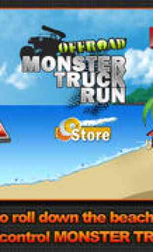 Extreme Offroad Monster Truck Run - The Beach Legends Madness Strike Again 1