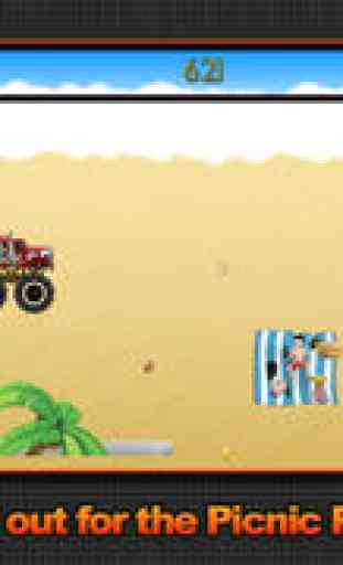 Extreme Offroad Monster Truck Run - The Beach Legends Madness Strike Again 4
