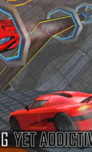 Extreme Sports Car Stunts 3D - City Muscle Car Racing & Drifting Challenge 2