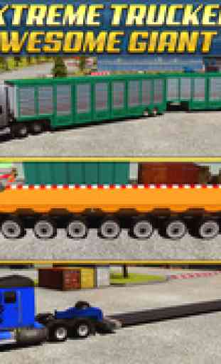 Extreme Truck Parking Simulator Game - Real Big Monster Car Driving Test Sim Racing Games 1