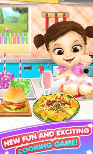 Fair Food Candy Maker Salon - Fun Cake Food Making & Cooking Kids Games for Boys Girls 1