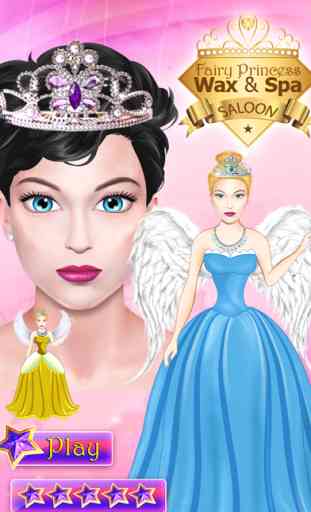 Fairy Princess Wax Salon & Spa - Make-up & Makeover Game for Girls 1