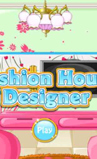 Fashion House Designer - Design your doll house and decorate with nice furnitures 1