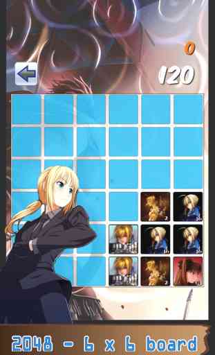 Fate Stay Night 2048 Edition - All about best puzzle : Trivia games 3