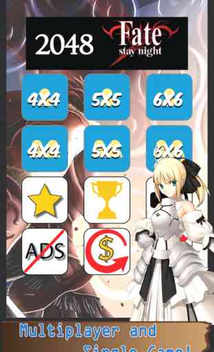 Fate Stay Night 2048 Edition - All about best puzzle : Trivia games 4