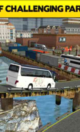 Ferry Port Car Parking Simulator - Real Monster Bus Driving Test Truck Racing Run Race Games 3