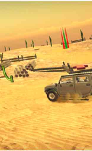 Dubai Jeep Drift Stunt Rally On Sahara Desert 1