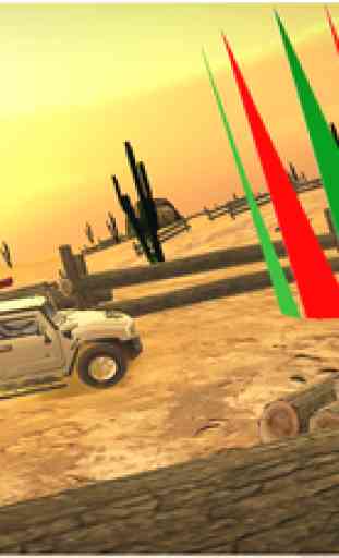 Dubai Jeep Drift Stunt Rally On Sahara Desert 2