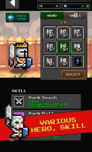 Dungeon & Pixel Hero 4