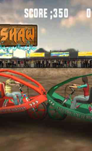 Electric Cycle Rickshaw Fighting Contest 3