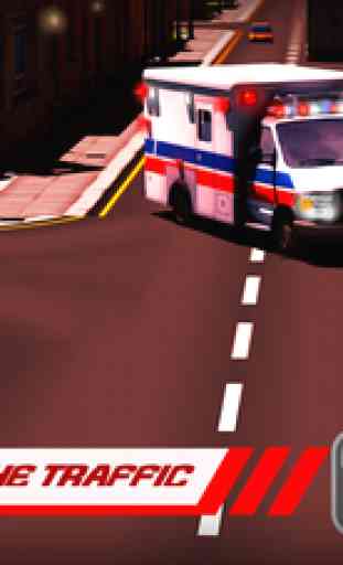 Emergency Ambulance Driver Simulator: Modern Day Hero 3