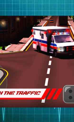 Emergency Ambulance Driver Simulator: Modern Day Hero 4