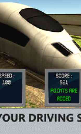Euro Bullet Train Driving Simulator 3D 2